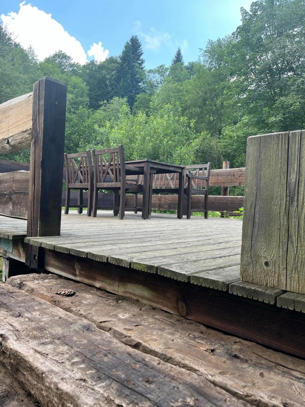 Pod Dobrym Adresem- Domek Nad Stawem Cisna Luaran gambar